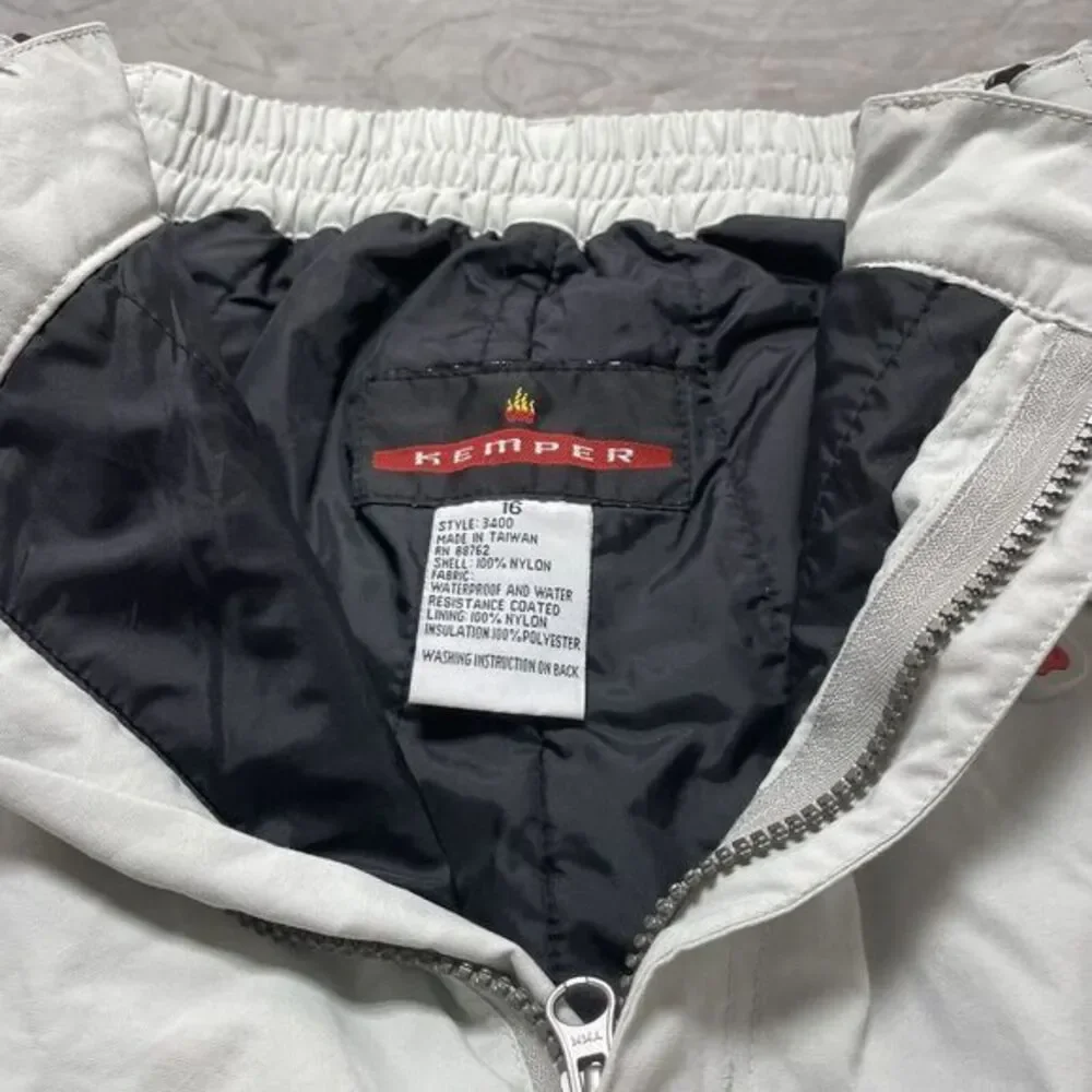 Kemper Size 16Wx28‎ Gray Cargo Snow Ski Snowboard Pants Insulated Waterproof